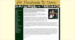 Desktop Screenshot of handmadebydawn.com